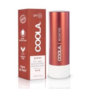 Coola Tinted Mineral Liplux in Bonfire SPF 30